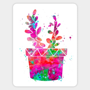 Cactus Watercolor Painting 5 Sticker